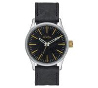 Nixon reloj analógico para hombre de cuarzo con correa en cuero a377-
