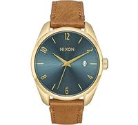 NIXON Reloj Analógico para Hombre de Cuarzo con Correa en Cuero A4732626