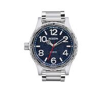 Nixon Reloj Analógico para Hombres de con Correa en Acero Inoxidable A1246-5245-00