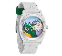 Nixon Reloj Analógico para Hombres de Cuarzo con Correa en Silicona A1366-100-00