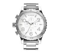 Nixon Reloj Analógico para Hombres de Cuarzo japonés con Correa en Acero Inoxidable A1389-488-00