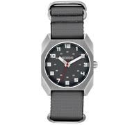 Nixon Reloj Analógico para Hombres de Mecánico (Manual) con Correa en Acero Inoxidable A1409-5258-00