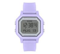 Nixon Reloj automático japonés Unisex con Correa de Silicona A1311-5108-00, Lavender Positive
