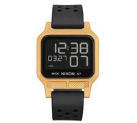 Nixon Reloj automático japonés Unisex con Correa de Silicona A1320-513-00, Color Dorado/Negro.