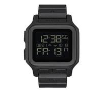 Nixon Reloj automático japonés Unisex con Pulsera de policarbonato A1170-001-00, All Black