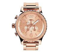 Nixon Reloj Cronógrafo para Unisex de Cuarzo con Correa en Acero Inoxidable A083-897-00