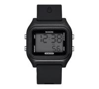 Nixon Reloj Digital Unisex de Cuarzo con Correa de Silicona A1399-004-00, Negro, Correa