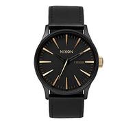 Nixon Sentry Leather A105-1041 Reloj de Pulsera para hombres Momento Estelar de Diseño