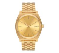 NIXON Time Teller Reloj para Hombre Analógico de Cuarzo con Brazalete de Acero Inoxidable bañado en Oro A045511