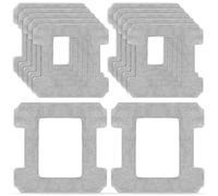 NIXOOT 12 almohadillas de limpieza de piezas de repuesto para Ecovacs Winbot W2 Omni / W2 / W1 Pro / W1 robot de limpieza de ventanas, paños de microfibra lavables limpian eficazmente las manchas y el
