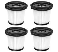 NIXOOT 4 piezas de filtros de repuesto para Shark Detect Pro IW3611DE / IW3611EU / IW1611DE/BU3521EU/ BU1120EU Aspiradora inalámbrica Filtro lavable para filtros Depósito de polvo y suciedad