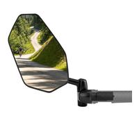 NIXRET Espejo Retrovisor para Bicicleta Eléctrica Link, ajustable 360° | Estable por fijación múltiple; universal para manillares Ø16-21 mm; apto para bicis urbanas, MTB y patinetes.