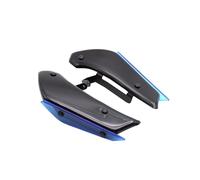 Niyade Spoiler Motocicleta para S1000RR para S 1000 RR 2019-2021, Alerones Deportivos De Fuerza Descendente Lateral para Motocicleta ala Fija Aerodinámica Parabrisas De Carenado(Blue)