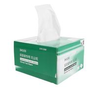 NIYANGLE 1 Caja Paquete de Papel sin Polvo Blanco para Limpieza de Electrónica y Monitores, Protección de Superficies, Adecuado para Laboratorios y Ambientes Controlados, Tamaño 19x19cm