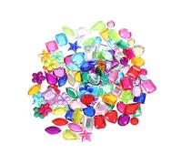 NIYANGLE 1 Juego De Diamantes Acrílicos Dispersos Para Decorar Diamantes De Imitación Planos Para Coser Diamantes De Imitación De Formas Especiales Diamantes De Imitación De Formas
