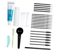 NIYANGLE 1 Juego Kit de Cera Fijadora de Crema Modeladora Maquillaje de Larga Duración Mujeres