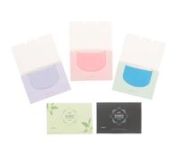 NIYANGLE 1 Juego Papel Absorbente Facial Aceite Papeles De Lino Rosa Papeles Con Fragancia De Lavanda Aceite Para Gimnasio Color Aleatorio 500 Piezas