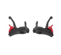 NIYANGLE 1 par de bloqueos de freno para silla de ruedas: Montaje de piezas para silla de ruedas con pernos - Conjunto de freno de bloqueo de universal con tubos - Piezas de de transporte para uso