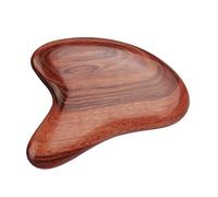 NIYANGLE 1 Pc Tablero De Raspado Tablero De La Manija Masajeador De Circulacion Sanguinea Tabla De Masaje Para Raspar Herramientas Faciales De Jade Junta Espátula Facial Madera Rascar Placa