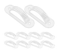 NIYANGLE 10 Piezas Cubierta Protectora del Interruptor Unidades Cubiertas de Interruptores de Luz de Palanca para Placa Eléctrica Uso Montaje Pared Protegen Luces y Circuitos