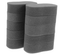 NIYANGLE 10 Piezas Esponja de Limpieza para Corte de Cabello de Cepillo Desmaquillante para Cuello para Salones y Barberías Accesorio Esencial para Estilistas