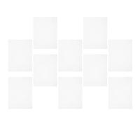 NIYANGLE 10 Piezas Láminas de Aceite para Trituradora de Papel, Hojas Lubricantes para Uso en Trituradoras, Papel Blanco, para Engranajes de Destructora, Evita Atascos y Optimiza