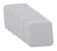 NIYANGLE 10 Piezas Protector de Puerta de Silicona Tope de Pared Flexible y Duradero Protector de Pomo para Paredes Golpe y Silencioso Compatible con Múltiples Superficies Gris