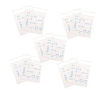NIYANGLE 100 Piezas Bolsa de medicina sellada portátil pequeña grabable bolsitas de pastillas bolsa de pastillas desechable paquetes de medicamentos de viaje bolso de la píldora sello joyas