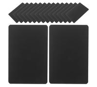 NIYANGLE 100 Piezas Tarjetas Blanco Negras de Papel Grueso para Mensajes Escritos a Mano para Proyectos DIY Felicitaciones Notas de Oficina y Decoraciones con Flores