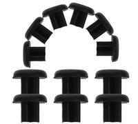 NIYANGLE 100 Unidades Tapones de Silicona para Jack de Auriculares Protectores Antipolvo para Puerto de Audio Tapones Impermeables para Móvil Altavoz y Portátil Protección Flexible y Ligera