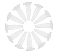 NIYANGLE 1000 Piezas Tubo centrífugo pequeño tubo de ensayo tubo de muestreo tubos de centrífuga para muestra tubos de líquido de prueba tubos transparentes el plastico