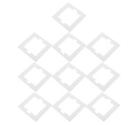 NIYANGLE 10piezas Junta Ignífuga para Enchufes de Pared Resistente al Fuego Calor para Cocina y Sala de Estar