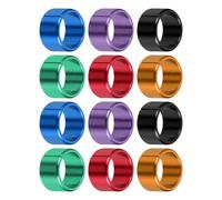 NIYANGLE 12 Piezas Anillos para Patas de Ave de Aluminio Resistentes al Frío y Fáciles de Usar para Gestión Avícola y Separación de Razas en Operaciones Avícolas