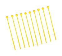 NIYANGLE 12 piezas Baquetas de Plástico para Palos de Tambor de Mano Seguros y Duraderos Juguete Educativo Musical para Desarrollo Infantil y Diversión