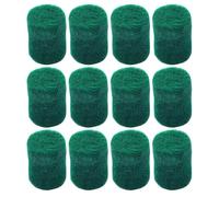 NIYANGLE 12 Piezas de Columna de Fieltro Profesional para Saxofón Almohadillas de Fieltro Flexibles y Duraderas de 8X11 MM Color Verde Accesorios Esenciales para Reparación y
