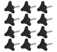 NIYANGLE 12 Piezas Tornillos de Fijación Manuales para Silla de Inodoro Portátil, Acero Resistente Corrosión, 12 Unidades, Accesorios Duraderos para Montaje Seguro en Sillas de Baño