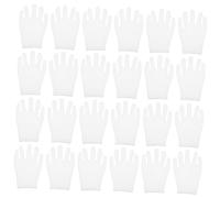 NIYANGLE 12pares Guantes Algodón Lavables Guantes Control Relojes Elásticos