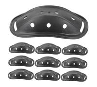 NIYANGLE 15 piezas Protector de Barbilla para Casco Moto Multiusos Compatible con Cascos de Motocicleta Patinete Eléctrico Protección Segura