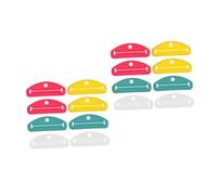 NIYANGLE 16piezas Exprimidor Manual De Tubos Aplasta Tubos Para Pasta De Dientes y Cosméticos Herramienta Portátil Para Dosificar y Desperdicio