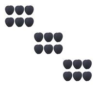 NIYANGLE 18 Pares Fondos De Zapatos De Goma Almohadilla Antideslizante Para Zapatos De Tacón Alto Etiqueta Engomada Del Tacón Alto De Alfombra Hombres y Mujeres