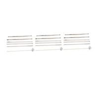 NIYANGLE 18 Piezas 1 Juego Kit De Extracción De Orejas Dispositivo De Eliminación De Cera Del Oído Herramienta De Eliminación De Cera Recogedores De Orejas Orejera Familiar Acero Inoxidable