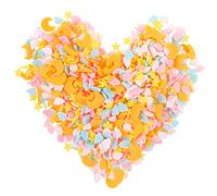 NIYANGLE 1bolsa Sliced Polymer Clay for Nail Art and Phone Case Decoration Crafting with Fruit Patterns Pack