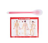 NIYANGLE 1juego Masajeador De De Para Herramienta De Masaje Para Relajación y De Tensión Para Cuello Espalda y Diseño y Portátil Gráfico De Puntos De Acupuntura