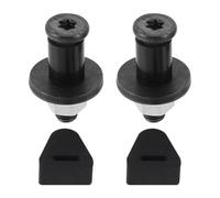NIYANGLE 1juego Pernos y Parachoques para Pestillo de Portón Trasero Bloqueo Seguro Compatible con Chevy Accesorios Automotrices Duraderos de Plástico