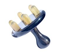 NIYANGLE 1Pc Peine De Masaje De Cuerno Masajeador De Mano Cepillo De Masaje De Cabello Masajeadores De Cuello Cepillo Exfoliante Del Cuero Cabelludo Raspador De Cabeza Anti Para La Caspa