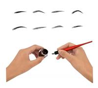 NIYANGLE 1pieza Lápiz De Microblading Multifuncional Para Color Rojo Herramienta Manual Para y Maquillaje De Para Delineado y Relleno Diseño Ergonómico y Práctico
