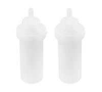 NIYANGLE 2 Botellas de Polietileno de 75ml Estructura de Absorción de Burbujas para Investigación Científica, Alta Visibilidad, Ideales para Educación y Monitoreo Ambiental