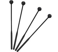 NIYANGLE 2 Pares Palillo De Tambor Instrumento Musical Baquetas Para Estudiantes Baqueta De Marimba Mazos De Tambor De Percusión Mazos Duros Niño El Plastico Ligero Palo De Instrumento