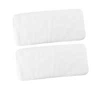 NIYANGLE 2 piezas Almohadillas Absorbentes Reutilizables para Adultos Microfibra Transpirable para Incontinencia Femenina y Masculina Paquete de Unidades