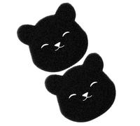 NIYANGLE 2 Piezas Bolas de Lavado Reutilizables Forma de Oso Removedor de Pelo de Mascotas Filtro Atrapa Pelusas para Máquina de Lavar Resistente y Seguro para Ropa Sábanas y Mantas